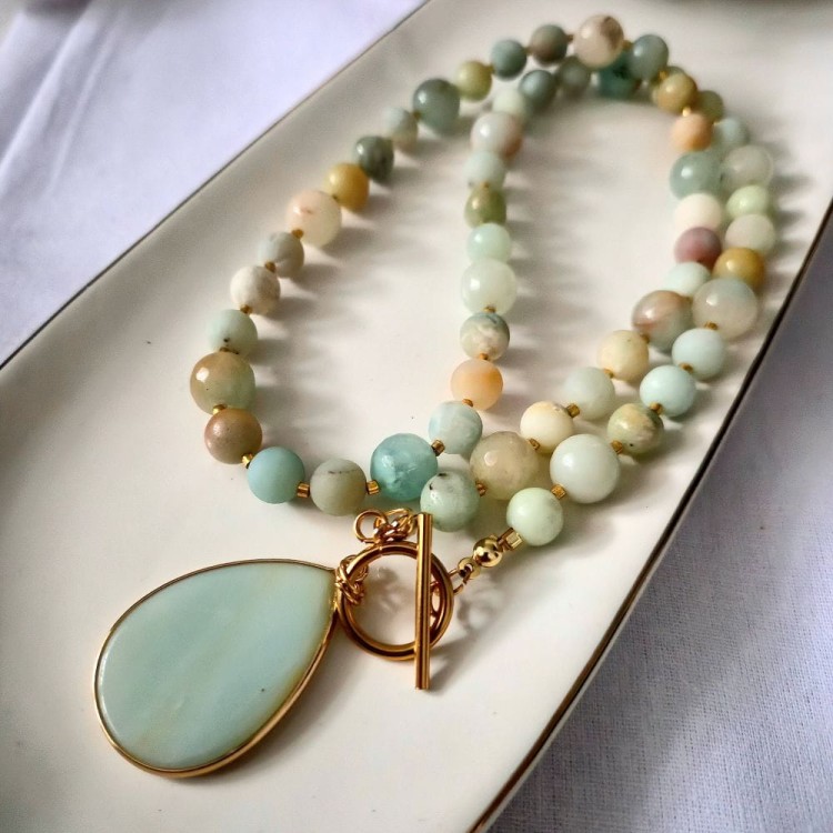 Naszyjnik turquoise peace 1.jpg